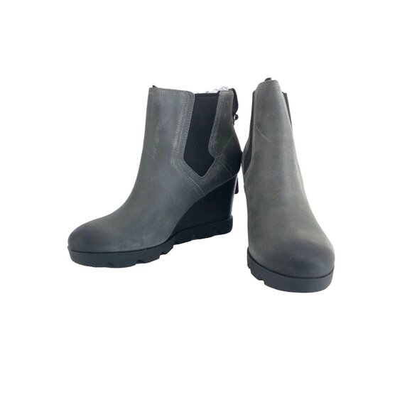 Sorel Joan Uptown Chelsea Boots Womens 9 Quarry Gray New - Picture 1 of 9